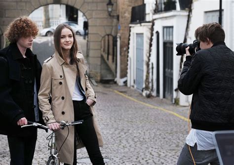 brooklyn beckham burberry photographer